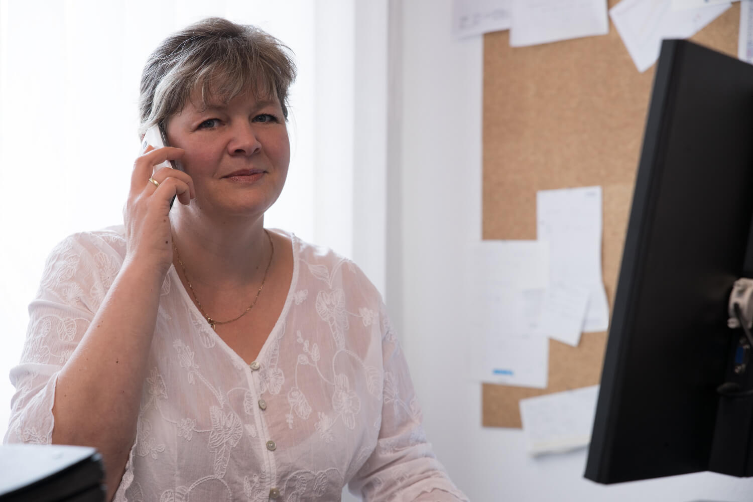 Ines Kother, Büro Versicherungsmakler Lützen Porträt